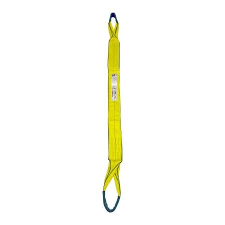 Mazzella Lift America 16' Poly Web Sling Eye & Eye, 9200/11500/23000 Lbs Cap S152048